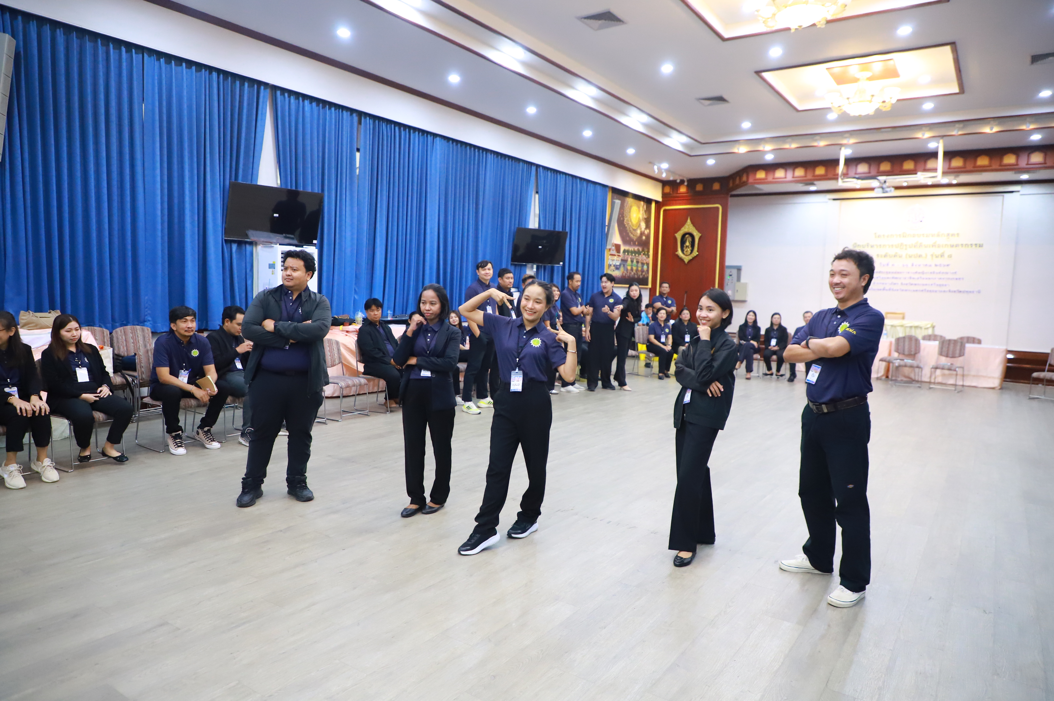 title - ปิดอบรม นปต. รุ่น 8 เร่งสร้างนักบริหารรุ่นใหม่ เสริมทักษะผู้นำ มุ่งยกระดับการทำงานเพื่อเกษตรกร นำเทคโนโลยีขับเคลื่อนงานปฏิรูปที่ดิน